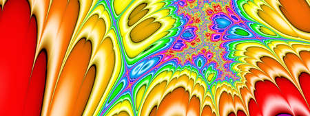 Texture. Abstract fractal. Computer graphics. Illustrationの写真素材