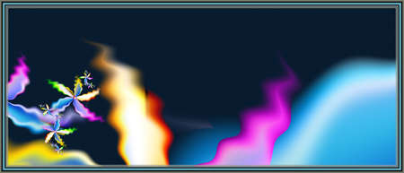 Texture. Abstract fractal. Computer graphics. Illustrationの写真素材