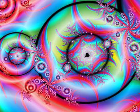 Texture. Abstract fractal. Computer graphics. Illustrationの写真素材