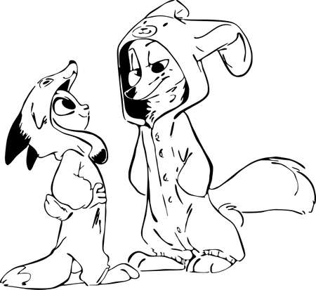 zootopiaのイラスト素材