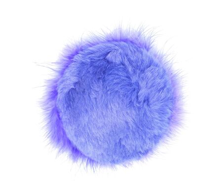 a cosmetics disk, isolated on whiteの写真素材