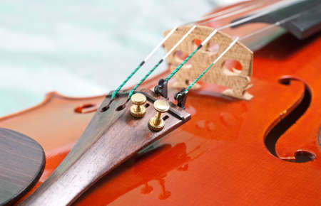 a violin,, macroの写真素材