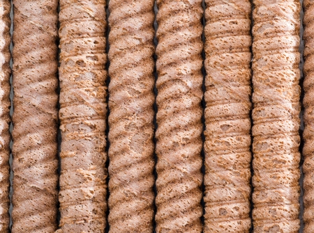 a brown close-up cookie background