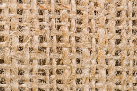 a sackcloth textured background, macro