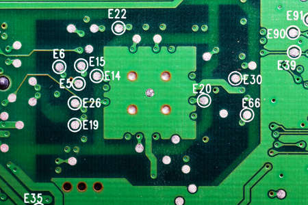 the abstract  microchip background, macro