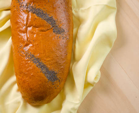 Traditional polish poppy seed cake for Christmasの写真素材