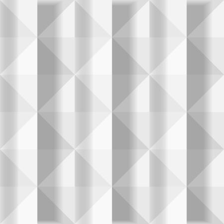 vector abstract background with white and gray trianglesのイラスト素材