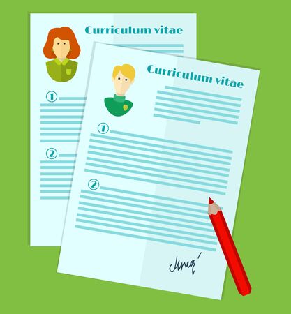 illustration of human resourcesのイラスト素材