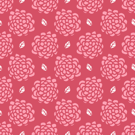 Seamless floral pattern Vector Hand Drawing background.のイラスト素材