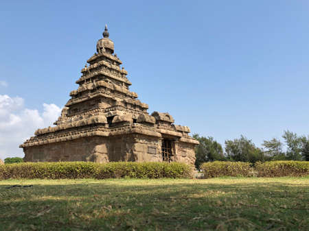 Shore temple in Mahabalipuram, Tamilnadu, India.