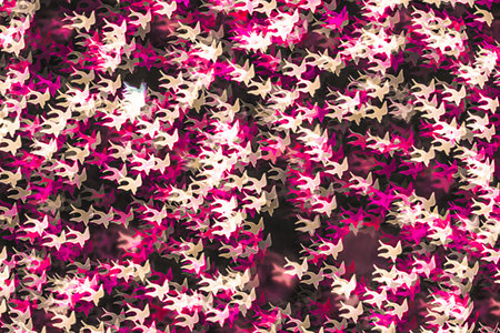 Beautiful defocused bokeh lights
