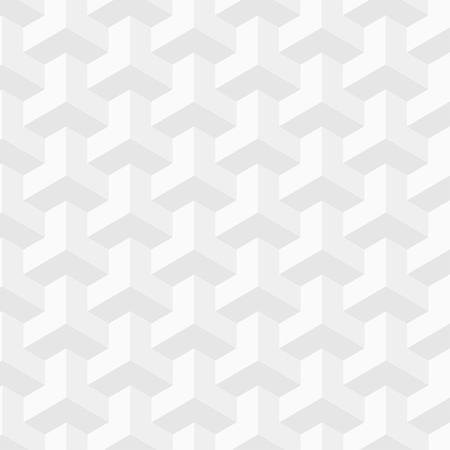 White and grey origami paper abstract vector backgroundのイラスト素材