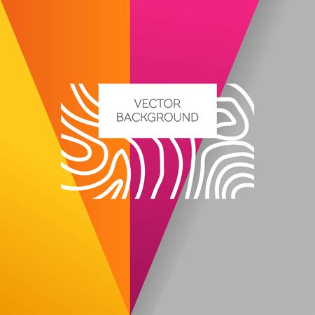 Simple layout design background geometric colorful templateのイラスト素材