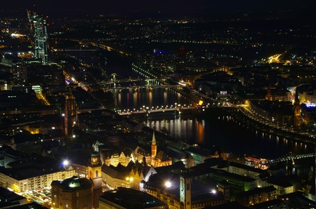 Frankfurt Aerial viewの素材