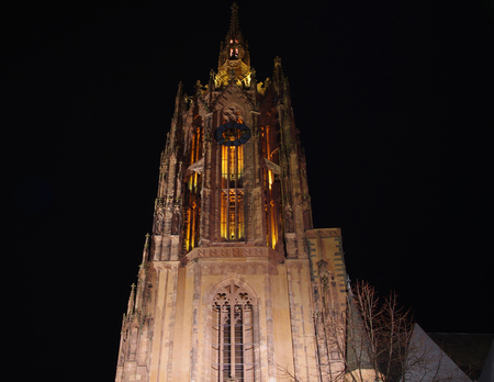 Frankfurt Cathedralの写真素材