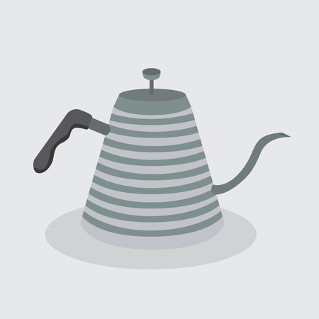 kettle coffee icon vectorのイラスト素材