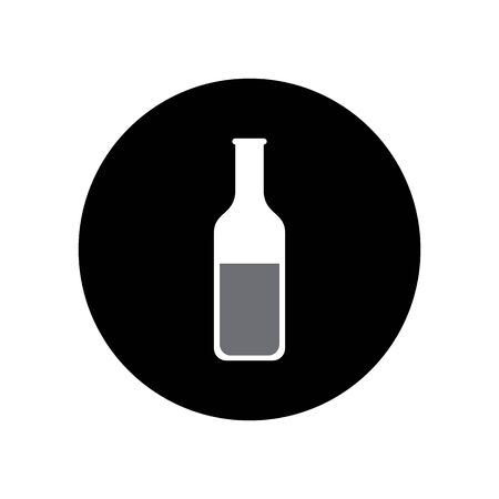 bottle icon vectorのイラスト素材