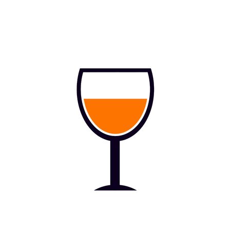 Alcohol drinks icon on white background.Prohibits, Drunk not to drive.の写真素材