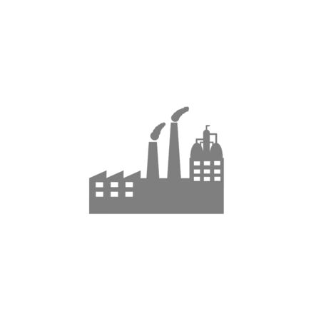 Industrial icon on white background.Modern production technology.の写真素材