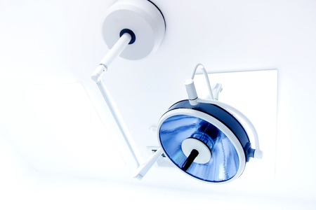 Hope and survival: A Lamp in labour room and operating roomの写真素材