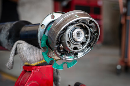 Maintenance CV Joint fot transmission drive propeller shaft, Driveshaft Prop Shaft, CV style drive shaftの写真素材
