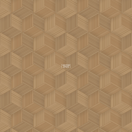 Pattern of bamboo basketry. Natural pattern and texture for background. Vector illustration.のイラスト素材