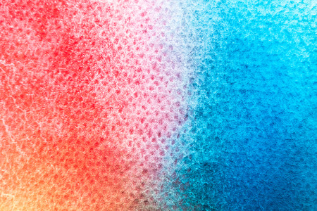 Watercolor art hand paint on white watercolor texture background. Abstract watercolor freehand brushes for background.の写真素材