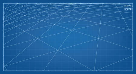 Abstract 3D wireframe pattern of surrounding contour pattern. Vector 3D illustration idea.のイラスト素材