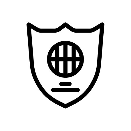 Soccer logo club icon. Abstract sign and symbol for template design. Vector illustration.のイラスト素材