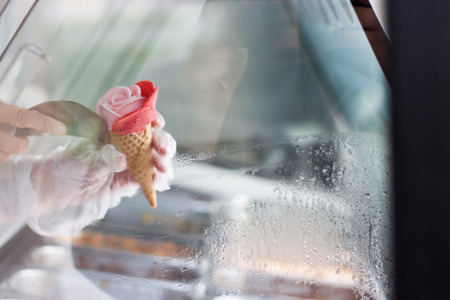 rose ice cream