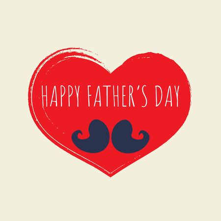 Happy Father's day. Vector illustration graphic designのイラスト素材