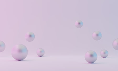 Abstract geometric background. 3D Render.の写真素材