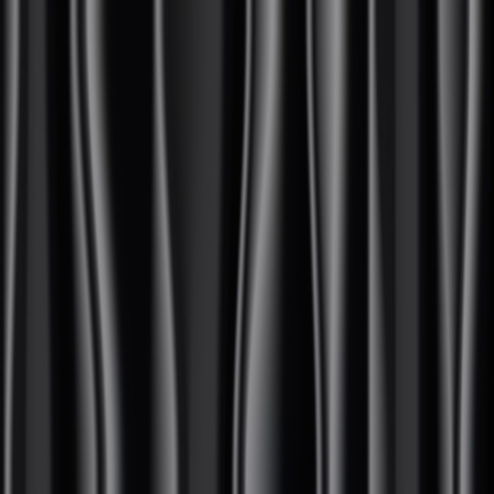 Black Silk Fabric Backgroundのイラスト素材