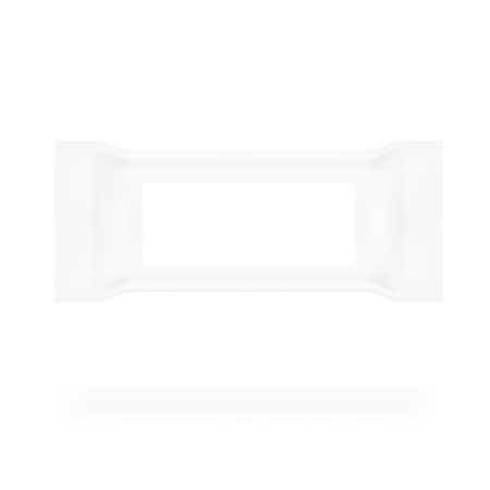 Simple Flow Pack With Label On White Background.のイラスト素材