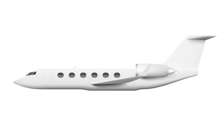 Businessman Boarding In Executive Airliner Corporate Jet. EPS10 Vectorのイラスト素材