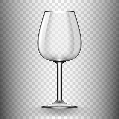 Big Reds Wine Empty Glass Without Wineのイラスト素材