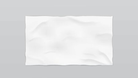 Clear White Soft Beach Towel For Brandingのイラスト素材