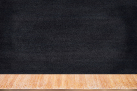 Chalkboard with black surface, Abstract chalk rubbed out on blackboard for background, Texture for add text or graphic design, Education office or school concepts.の写真素材