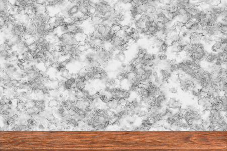 Abstract natural wood table texture on marble background, top view of plank wood for graphic stand product, interior design or montage display your product.の写真素材
