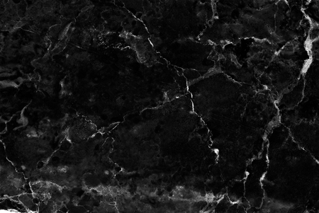 Abstract natural marble black and white, black marble patterned texture background.の写真素材