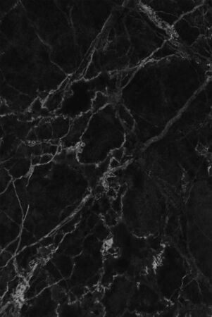 Black marble patterned texture background, Abstract marble in natural patterned, Can be used for creating a marble surface effect to your designs or images.の写真素材