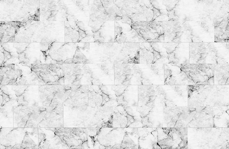 The luxury of white marble tiles texture and background, Can be used for creating abstract marble surface effect to your design art work.の写真素材