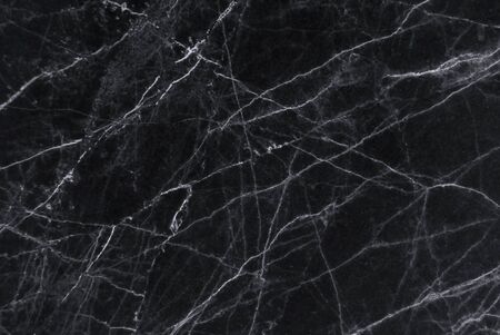 Black Marble pattern with white veins useful as background or texture, Detailed real genuine marble from nature, Can be used for creating abstract marble surface effect to your designs or images.の写真素材