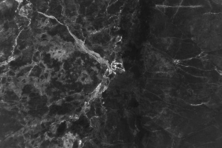 Black Marble Patterned Texture Background (Abstract natural marble black and white for your design art work)の写真素材