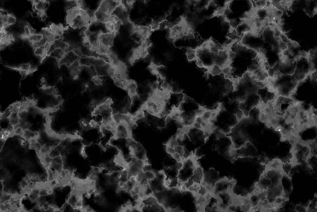 Black Marble Patterned Texture Background (Abstract natural marble black and white for your design art work)の写真素材