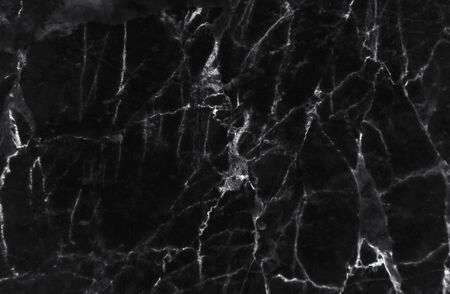 Black marble texture with lots of contrasting veining (Natural pattern for backdrop or background,...