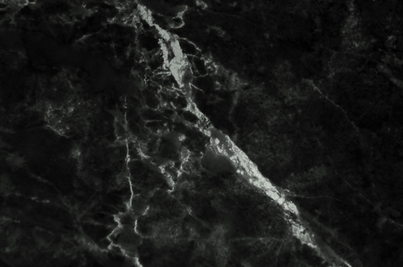 Black marble texture with delicate veins (Natural pattern for backdrop or background, Can also be used create surface effect to architectural slab, ceramic floor and wall tiles)の写真素材