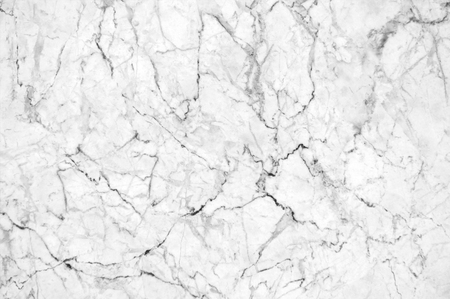 White marble texture with lots of bold contrasting veining (Natural pattern for backdrop or background, Can also be used create surface effect to architectural slab, ceramic floor and wall tiles)の写真素材