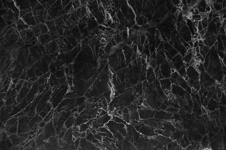 Black marble texture with lots of contrasting veining (Natural pattern for backdrop or background, Can also be used create surface effect to architectural slab, ceramic floor and wall tiles)の写真素材