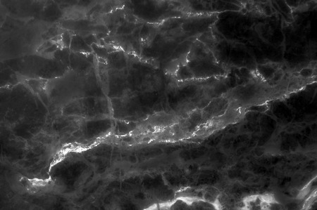 Black marble texture (Natural pattern for wallpaper, backdrop, or background, and can also be used as a web banner, or business card, or as create surface effect for architecture or decorative design)の写真素材